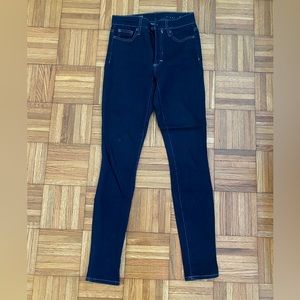 GAP high rise skinny jeans, size 24R